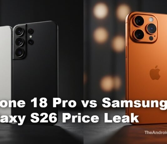 iPhone 18 Pro Price Leak Could Give Samsung Galaxy S26 an Edge in 2026