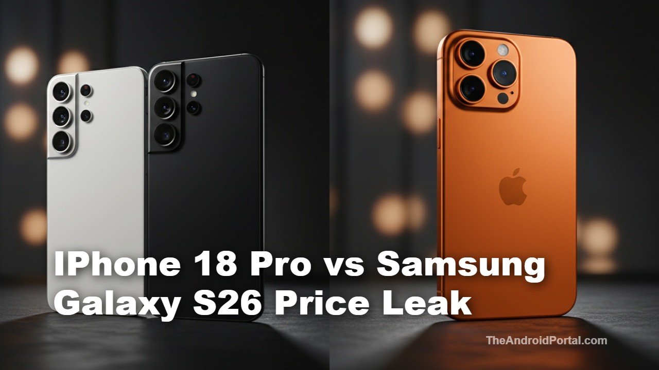 iPhone 18 Pro Price Leak Could Give Samsung Galaxy S26 an Edge in 2026 1