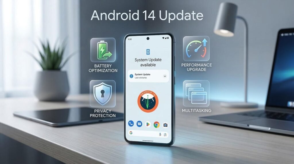 The current image has no alternative text. The file name is: Android-14-Update-Complete-Guide-to-Features-Devices-and-Improvements.jpg