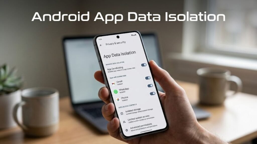 Android App Data Isolation