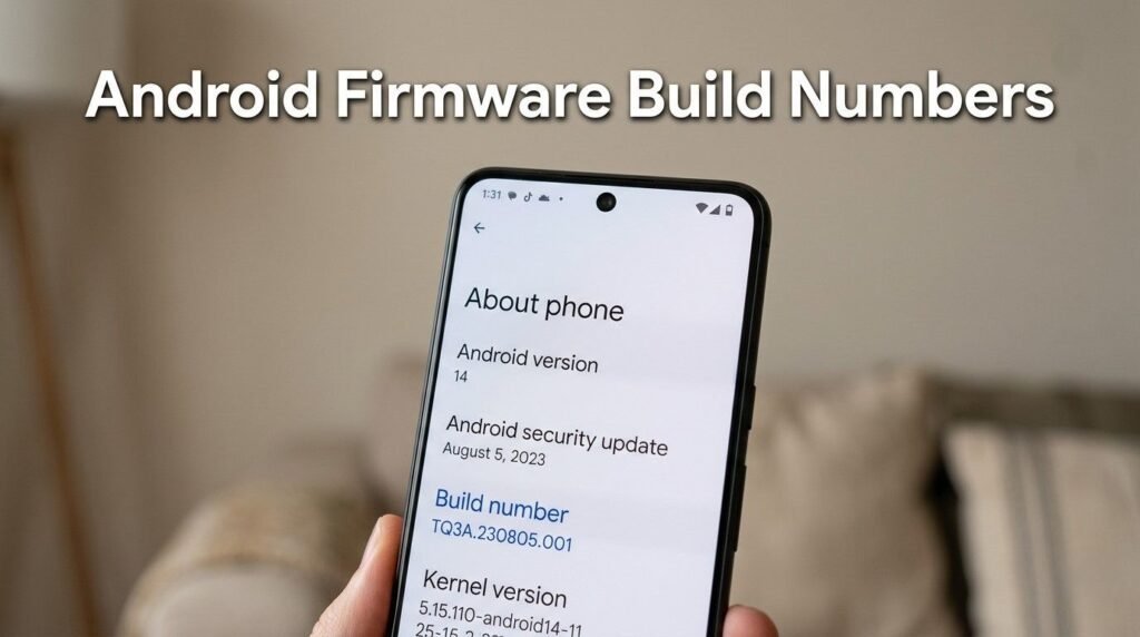 Current image: Android Firmware Build Numbers Explained