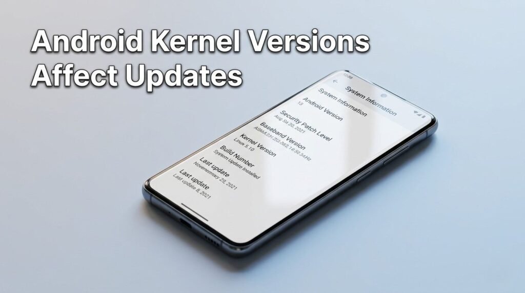 Current image: Android Kernel Versions Affect Updates