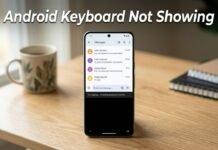 Android Keyboard Not Showing