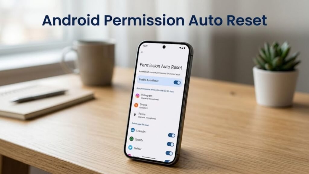 Android Permission Auto Reset