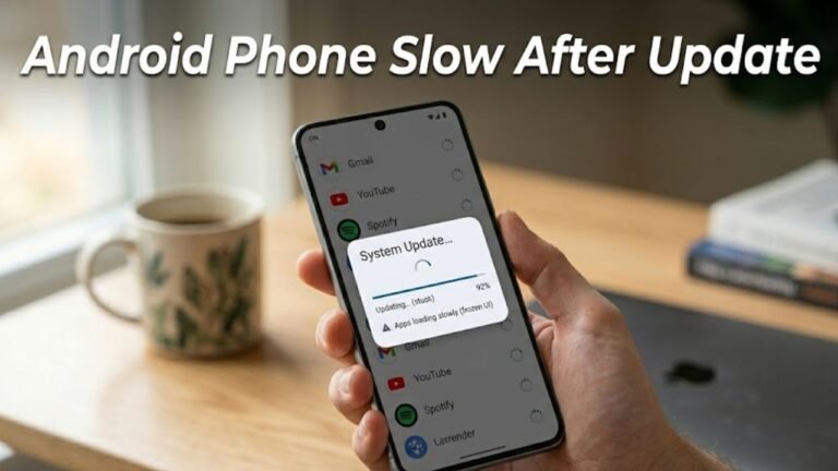 Android Phone Slow After Update: Complete Fix Guide