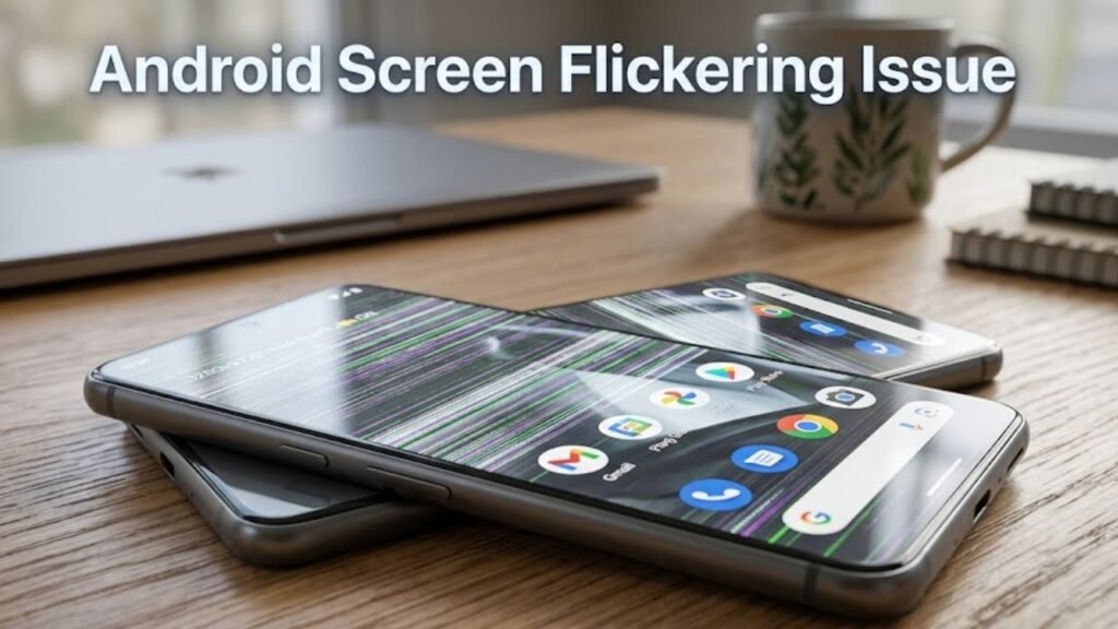 Android Screen Flickering Issue