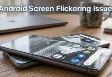 Android Screen Flickering Issue