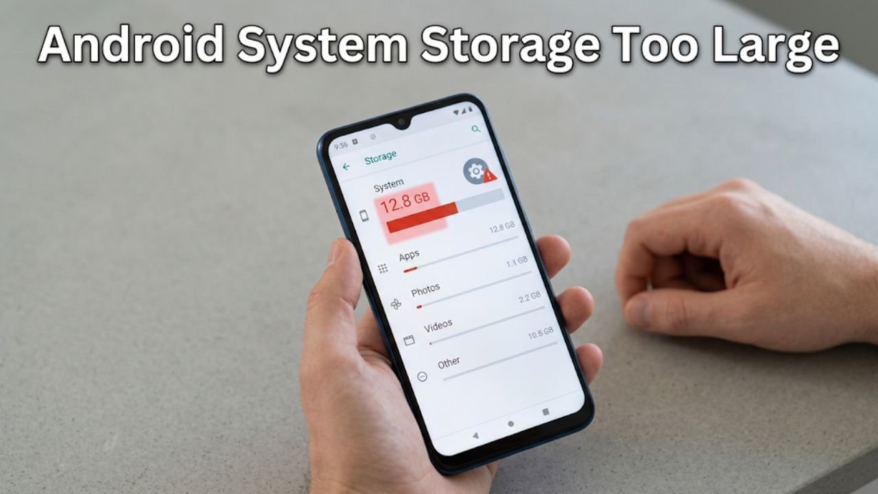 Android System Storage Too Large - Powerful Fixes