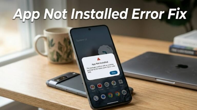 App Not Installed Error Fix