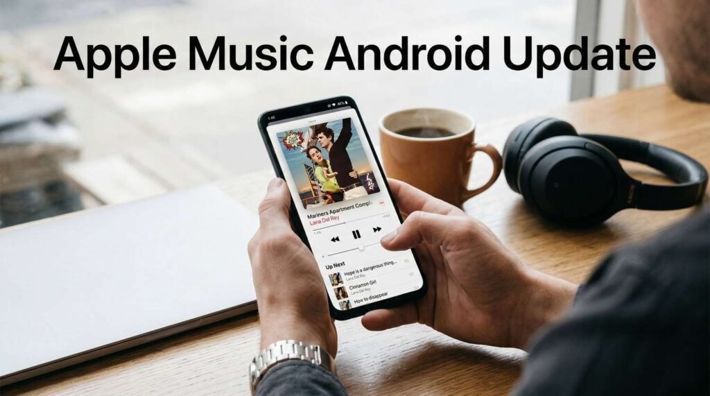 Current image: Apple Music Android Update Brings iOS Features