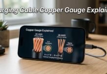 Charging Cable Copper Gauge Explained