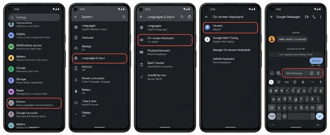 Check Language and Input Settings for Corruption