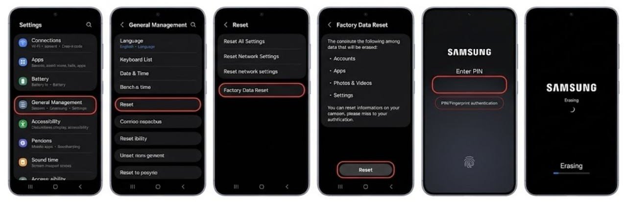 Factory Reset as Last Resort