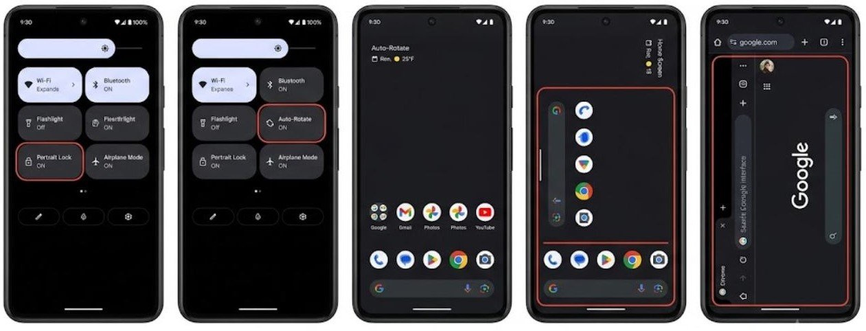 Fix 1 — Check Auto-Rotate in Quick Settings