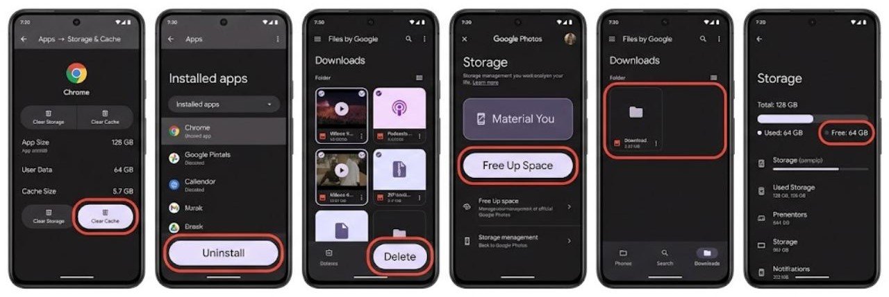 Fix 2 — Free Up Storage Space