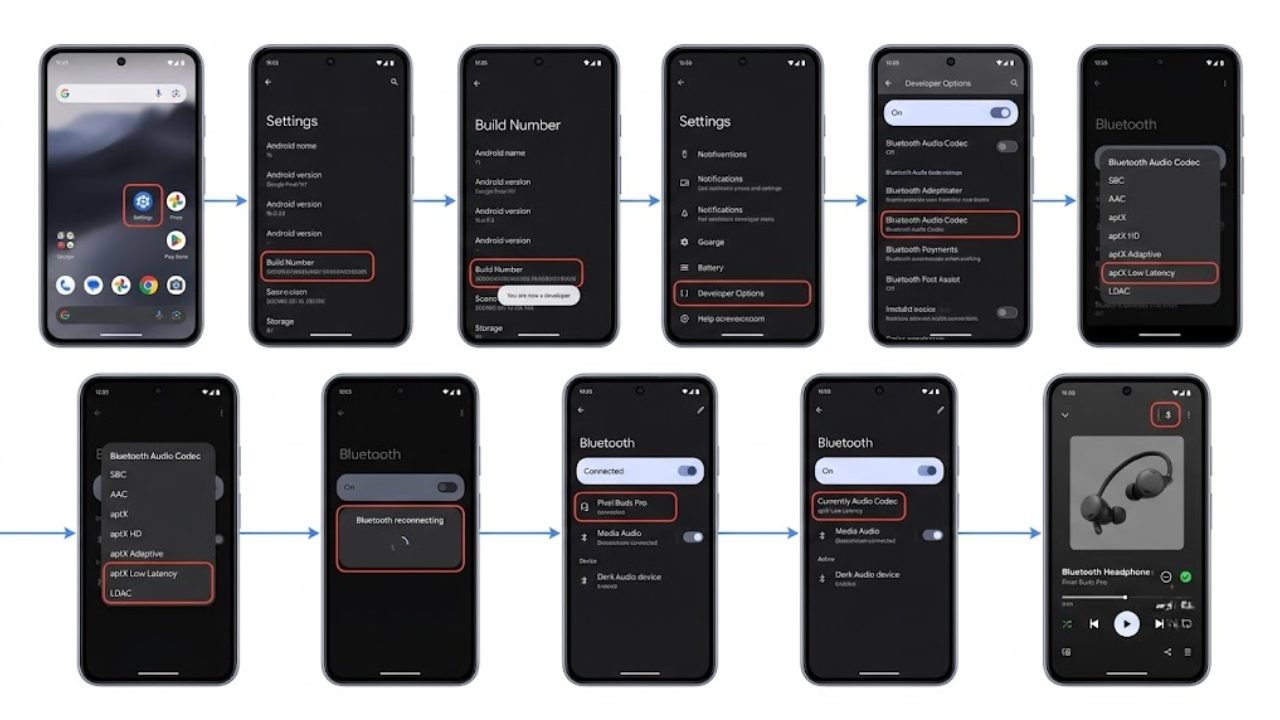 Fix 2 — Change the Bluetooth Audio Codec