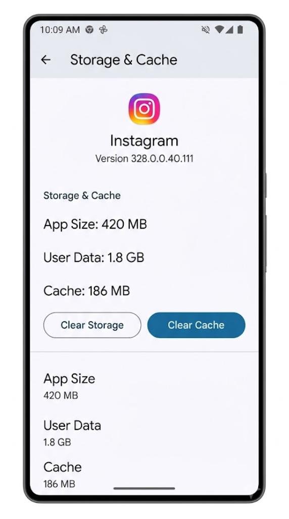 Fix 2 — Clear the App Cache
