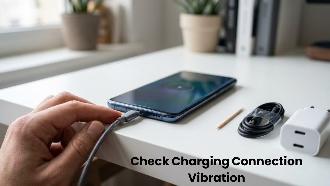 Fix 4 — Check Charging Connection Vibration