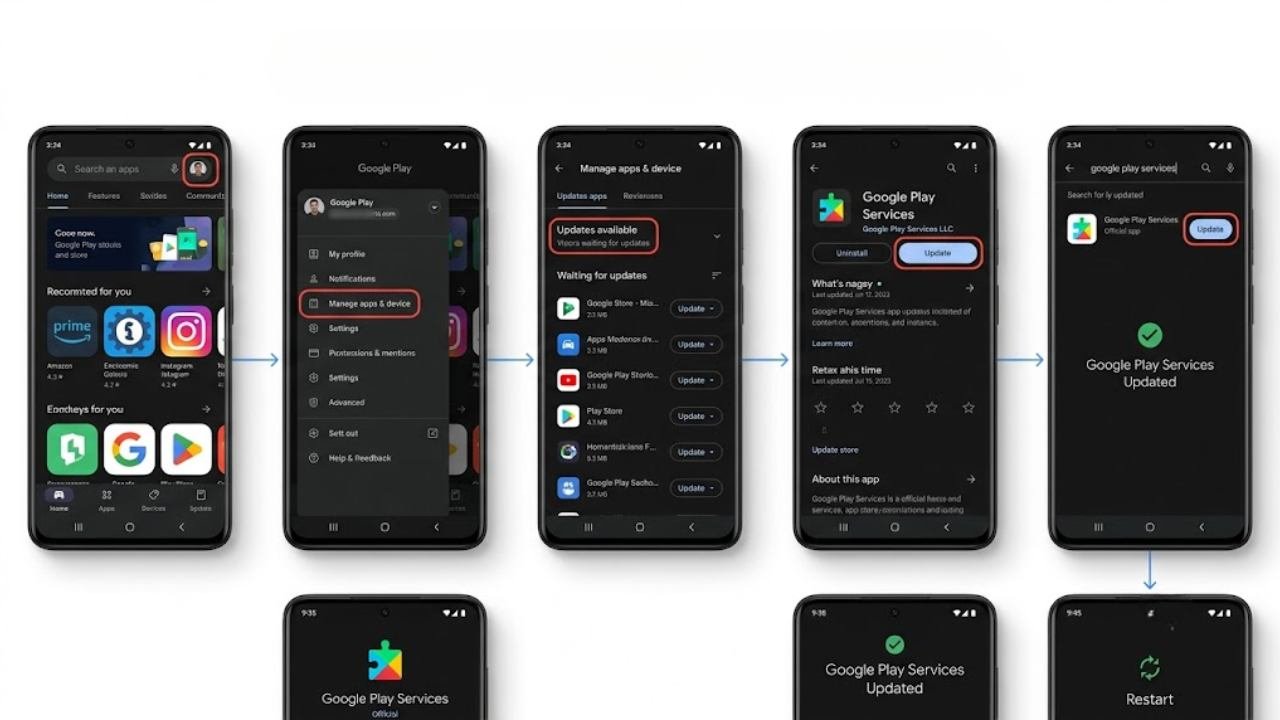 Fix 4 — Update Google Play Services
