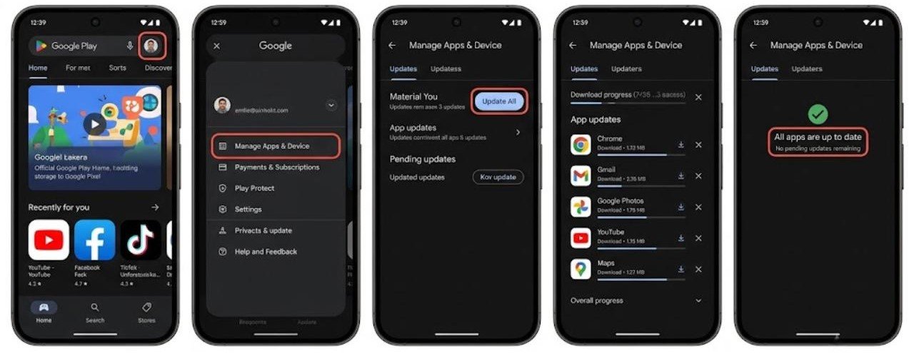 Fix 4 — Update All Apps Immediately