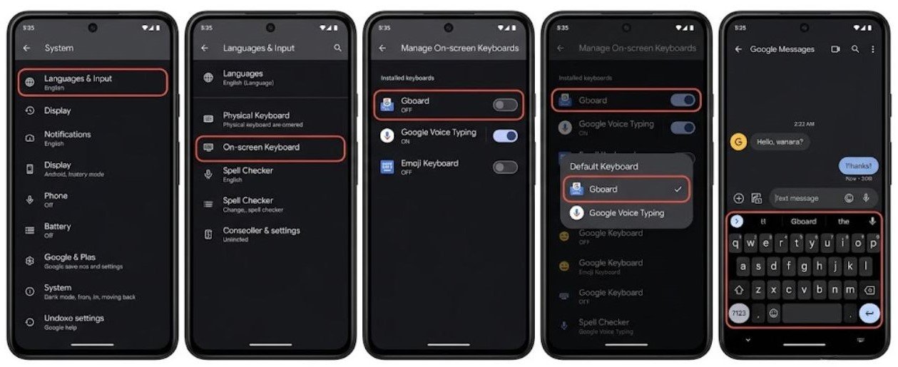Fix 5 — Enable the Keyboard App if Disabled
