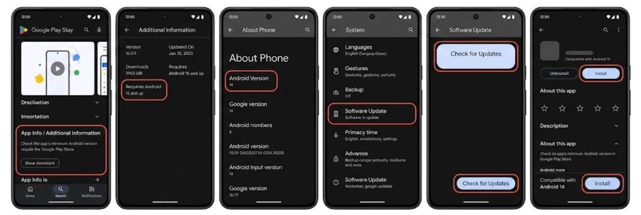 Fix 7 — How to check the app's minimum requirement - Check Android Version Compatibility