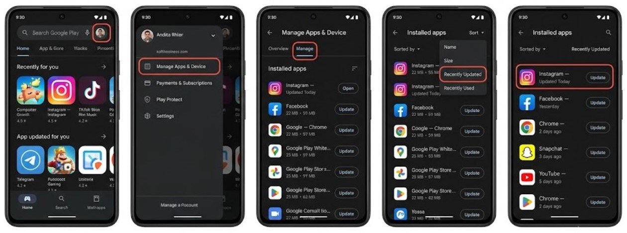 Fix 7 — To check for recent installs - Uninstall Recently Added or Updated Apps