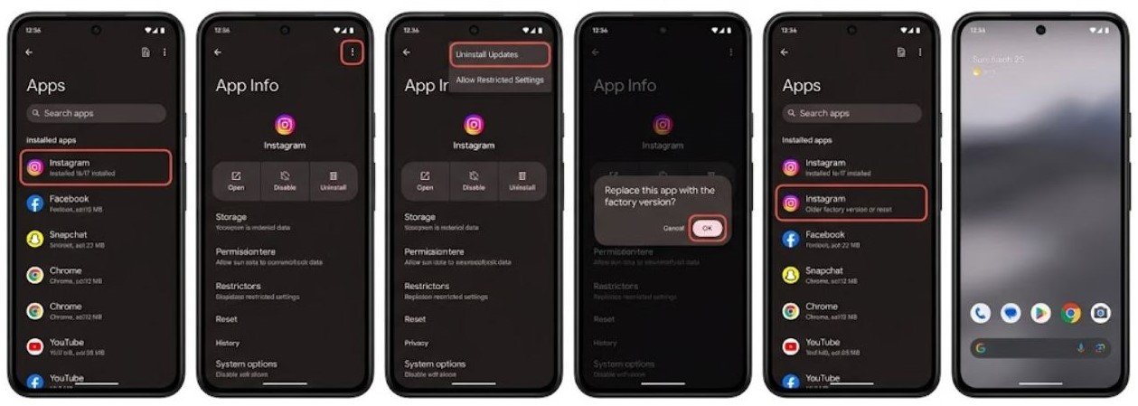 Fix 7 — Uninstall Recently Added or Updated Apps