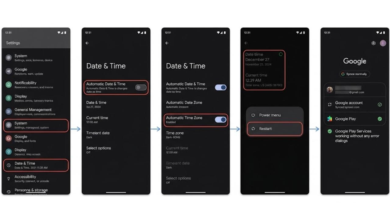 Fix 8 — Check Date and Time Settings