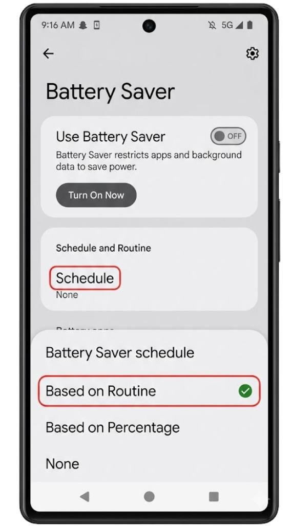 Fix 8 — Enable Battery Saver or Bedtime Mode