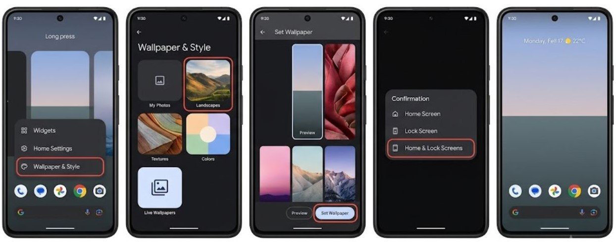 Fix 8 — Switch to a standard wallpaper - Disable or Change Live Wallpaper and Heavy Launchers