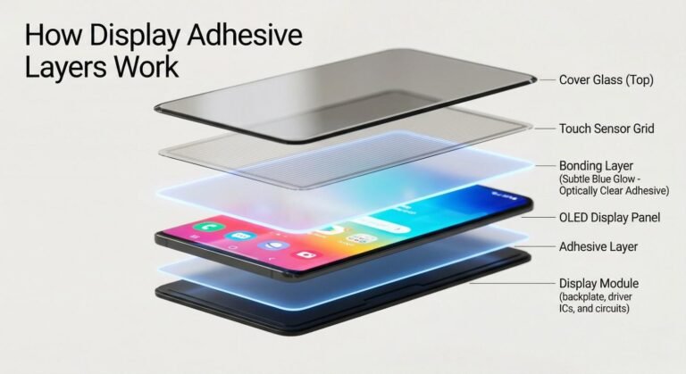How Display Adhesive Layers Work