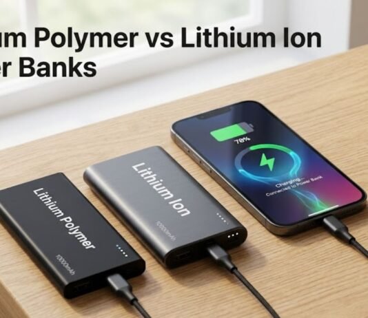Lithium Polymer vs Lithium Ion Power Banks