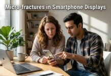 Micro-fractures in Smartphone Displays