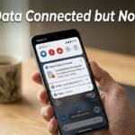 Mobile Data Connected but No Internet