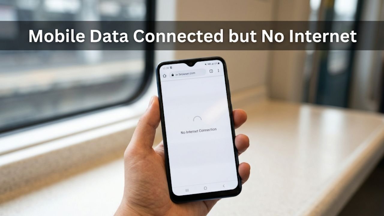 Mobile Data Connected but No Internet 9 Powerful Fixes