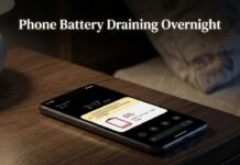 Phone Battery Draining Overnight