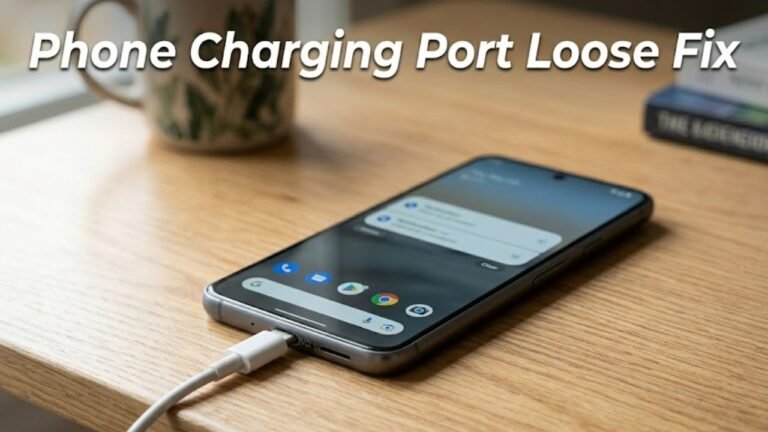 Phone Charging Port Loose Fix