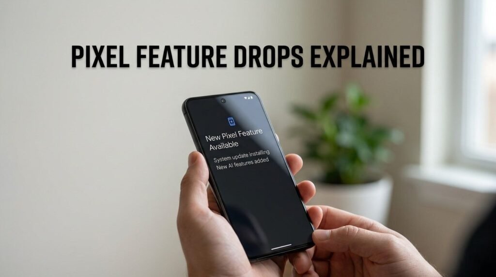 Current image: Pixel Feature Drops Explained