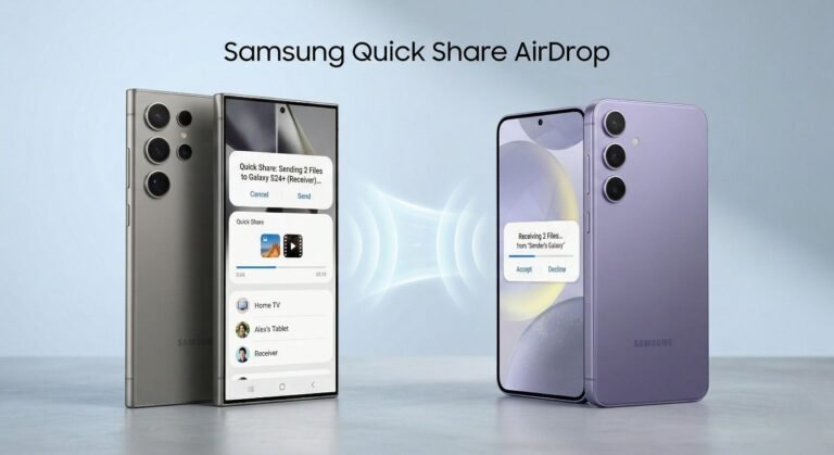 Samsung Quick Share AirDrop Rolls Out to Older Galaxy Devices