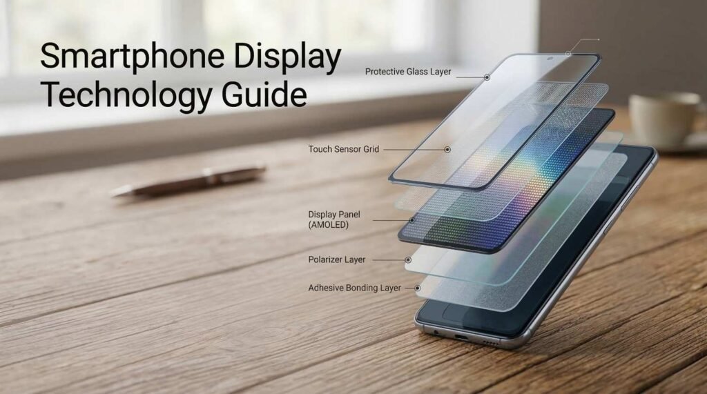 Current image: Smartphone Display Technology Guide - Complete Screen Protection & Glass Science