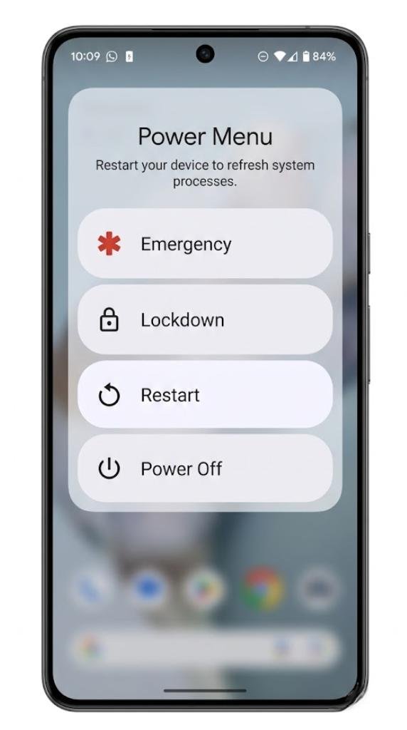 Step 3 — Restart the device - How to Fix Google Play Services Problems