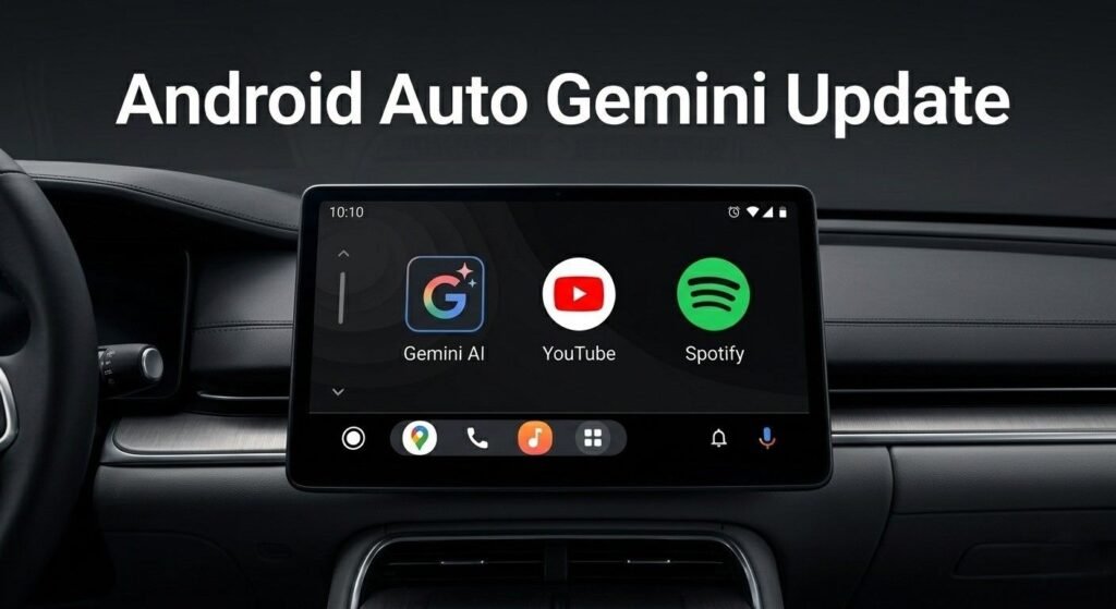 Current image: Android Auto Gemini Update Brings YouTube and Spotify Upgrades