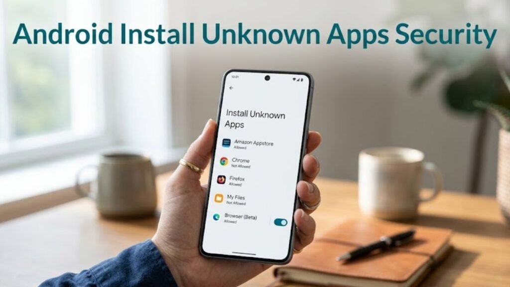 Android Install Unknown Apps Security