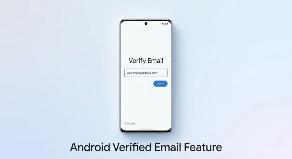 Current image: Android Verified Email Feature - Faster Sign-Ups Without OTPs