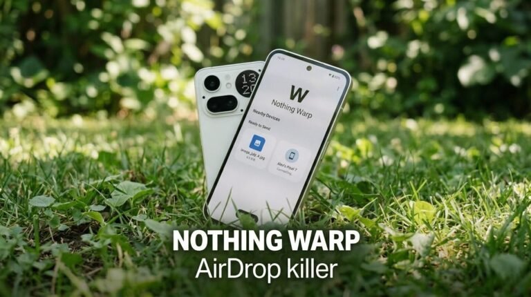 Nothing Warp AirDrop killer vanished in hours — what went wrong