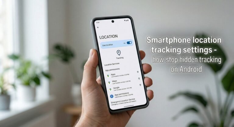 Smartphone location tracking settings - how to stop hidden tracking on Android