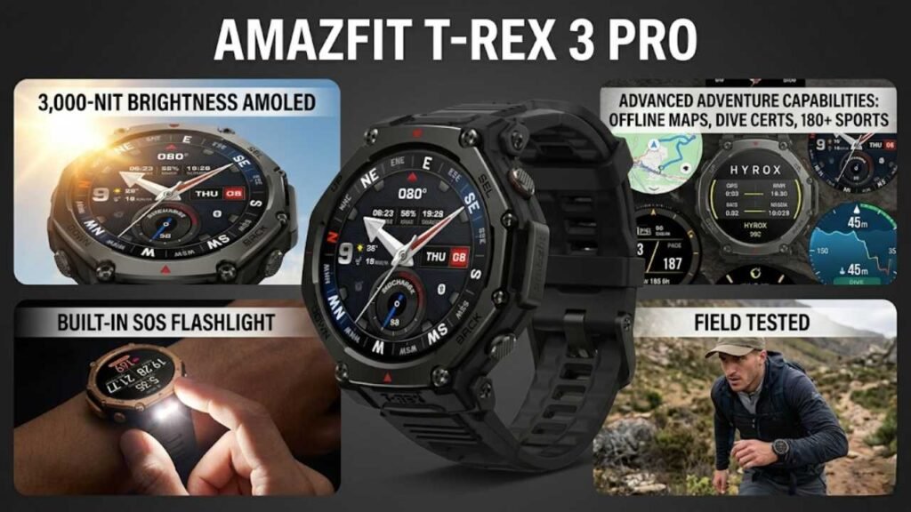 Amazfit T-Rex 3 Pro