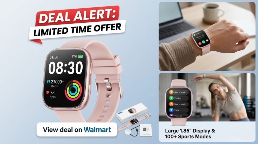 Current image: Budget Smartwatch with Calling & Big Display – Smart Pick for Android Users?