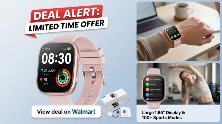 Budget Smartwatch with Calling & Big Display – Smart Pick for Android Users?